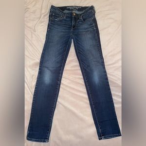 Womens American Eagle Outfitters Super Stretch Skinny Jeans -Size 2 Short